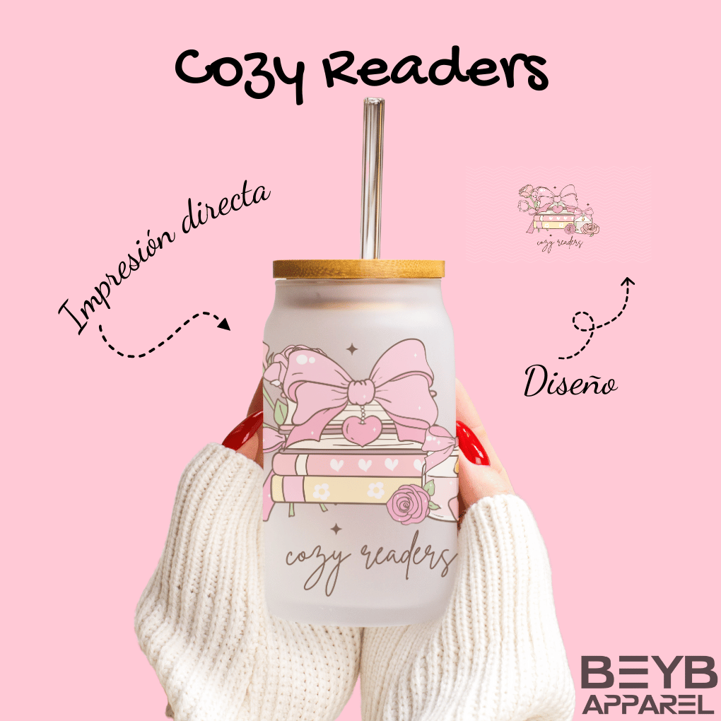 Vaso "Cozy Readers"