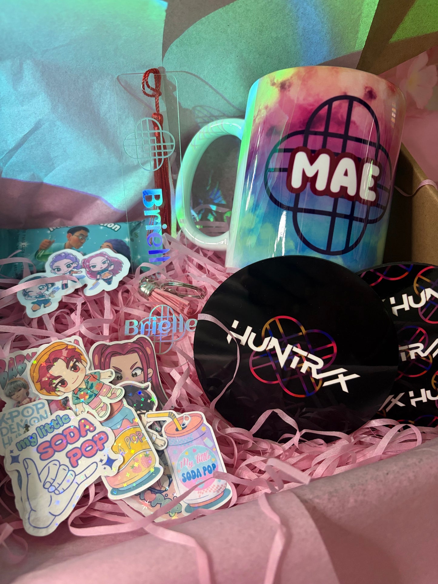 Pack 3 + Nombre | Huntrix Chibi Pastel