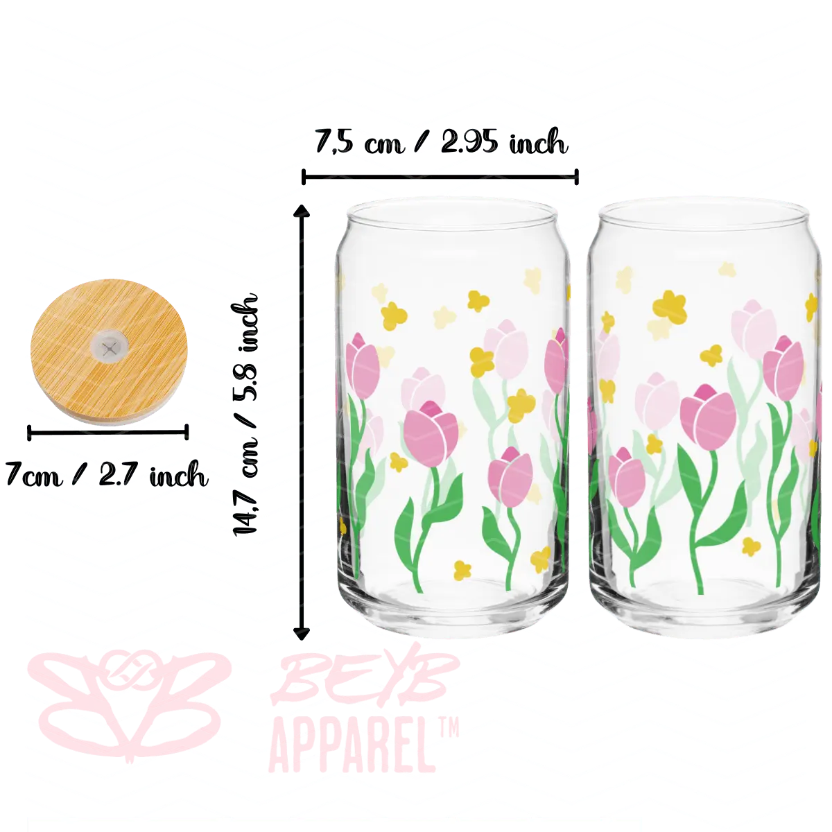 Tulipanes rosas - BEYB Apparel