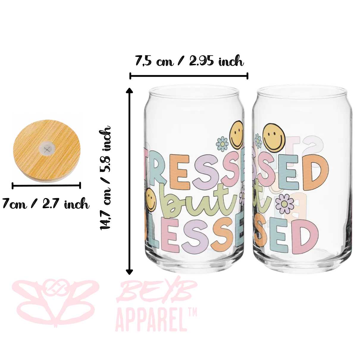 Stressed but Blessed - BEYB Apparel