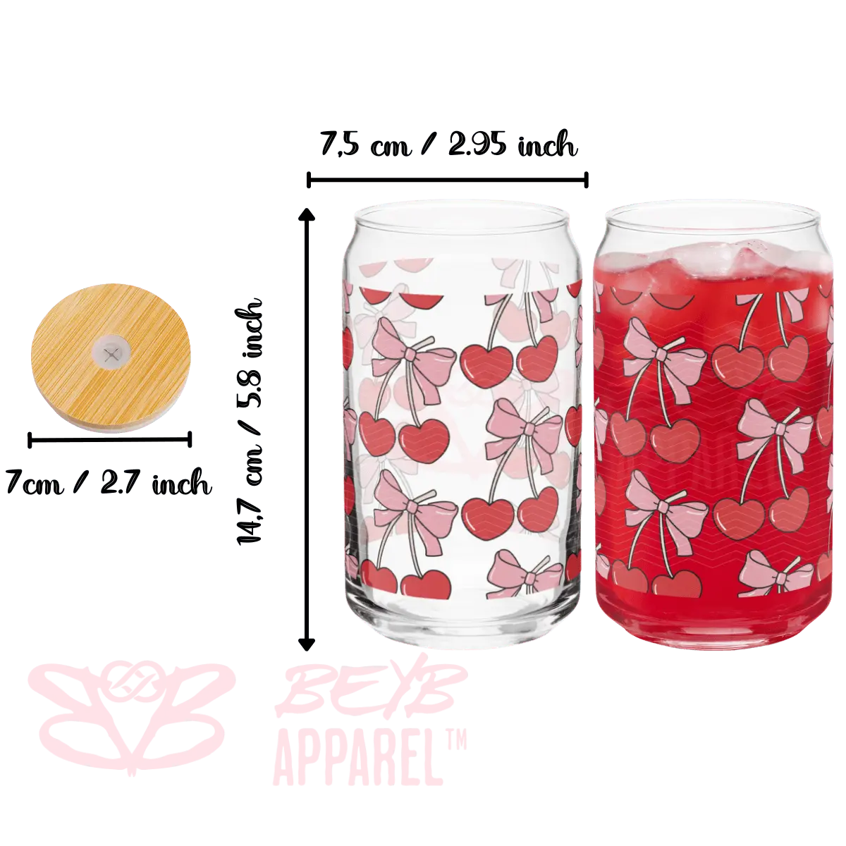 Cerezas de corazones - BEYB Apparel