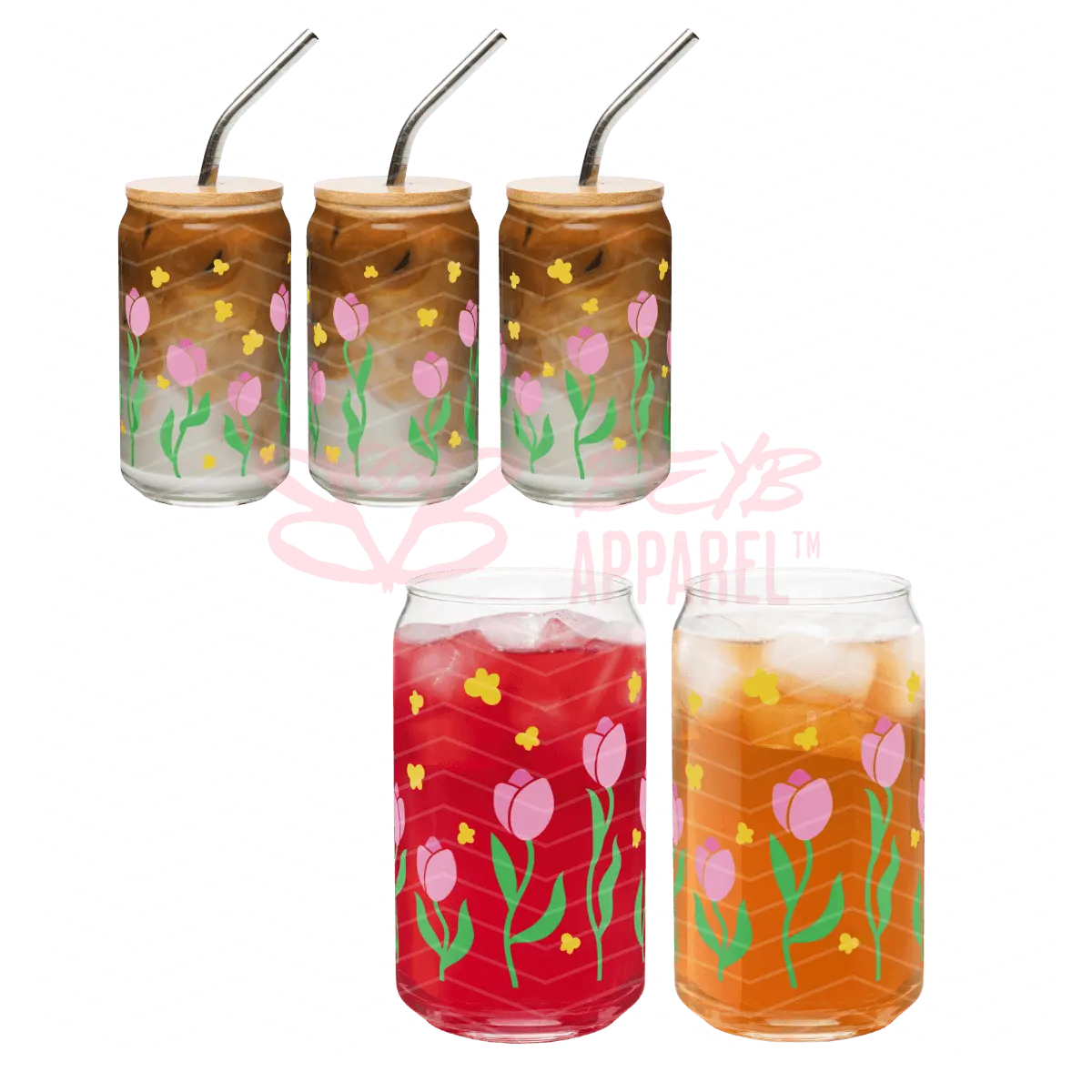 Tulipanes rosas - BEYB Apparel