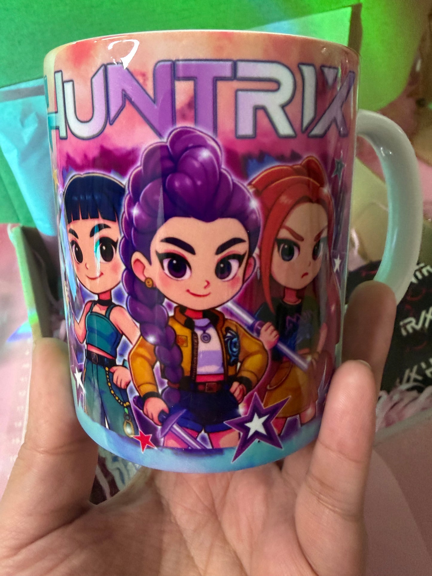 Pack 3 + Nombre | Huntrix Chibi Pastel